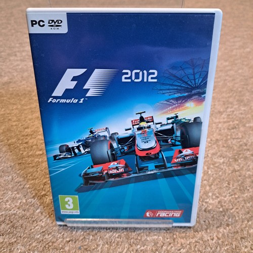 Codemasters 2012 dvd rom - f1, pc
